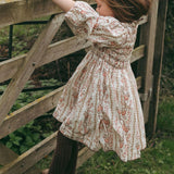 Lali Kids :: Parvati Dress In Fall Vine Print