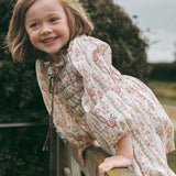 Lali Kids :: Parvati Dress In Fall Vine Print