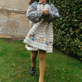 Lali Kids :: Tulip Dress In Double-Sided Yarn Dye