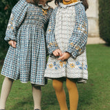 Lali Kids :: Tulip Dress In Double-Sided Yarn Dye
