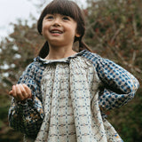 Lali Kids :: Tulip Dress In Double-Sided Yarn Dye
