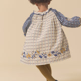 Lali Kids :: Tulip Dress In Double-Sided Yarn Dye