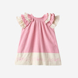 Lali Kids -  Linnea Dress In Peony Pink