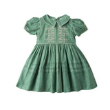 Lali Kids -  Maragold Dress In Peridot Green