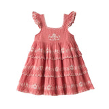 Lali Kids -  Nanette Dress In Faded Rose