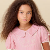 Lali Kids -  Maragold Dress In Peony Pink