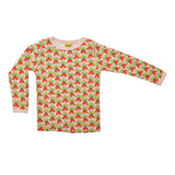Duns :: Long Sleeve Top Pink Radish Dogwood
