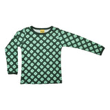 Duns :: Long Sleeve Top Green Clover Bistro