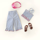 Louise Misha :: Pants Loukini Blue Seaside Stripes