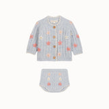[Drop 2] Louise Misha - Cardigan And Bloomer Mony Cloud