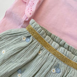 Louise Misha -  Skirt Cephee Almond Floral