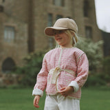 Louise Misha :: Jacket Teliani Fuchsia Tartan Joy