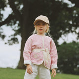 Louise Misha :: Jacket Teliani Fuchsia Tartan Joy