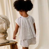 [Coming soon] Louise Misha :: Blouse Perla Cream Cruise Checks