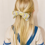 Misha And Puff -  Jumbo Goldie Bow Bubble Space Dye