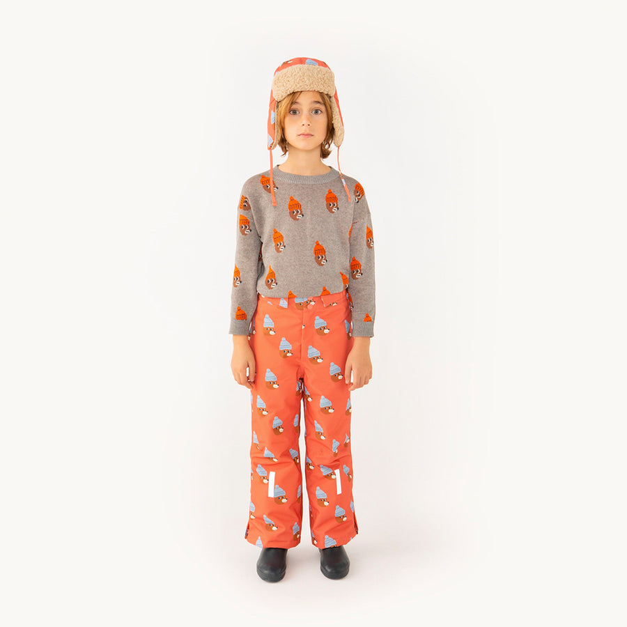 Tiny Cottons :: Bears Sweater Medium Grey Melange