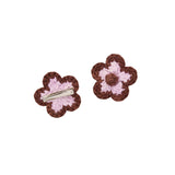 Misha And Puff -  Medium Flower Clip Set Aura