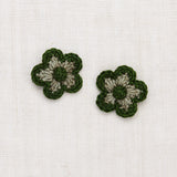 Misha And Puff :: Medium Flower Clip Set Seal Gray