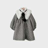 Mes Kids Des Fluers :: A-Line Coat Black