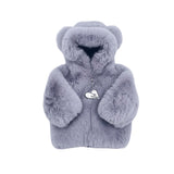 [Pre - Order] Mi Loves :: Little Bear Bomber Jacket Purple