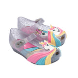 Mini Melissa :: Ultragirl Unicorn Glitter Clear/Pink