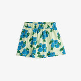 [Pre-Order] Mini Rodini :: Blue roses aop skirt