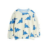 Mini Rodini :: Dino Aop Sweatshirt Off-White