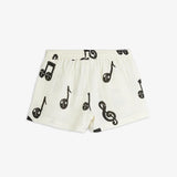 [Pre-Order] Mini Rodini :: Note aop muslin shorts