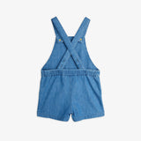 [Pre-Order] Mini Rodini :: Note emb lightweight denim dungarees