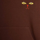 [Pre-Order] Mini Rodini - Cat Ears Hoodie Sweatdress Brown