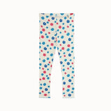 Mini Rodini - Flowers Aop Pointelle Leggings Multi