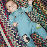 Misha And Puff :: Baby Meadow Overall Overcast
