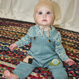 Misha And Puff :: Baby Meadow Overall Overcast