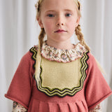 Misha And Puff :: Chevron Bib Dress Rosewood