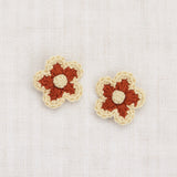 Misha And Puff :: Medium Flower Clip Set Chili Spice