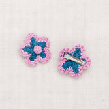 Misha And Puff :: Medium Flower Clip Set Prussian Blue