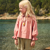 Misha And Puff :: Medium Flower Clip Set Rosewood