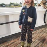 Misha And Puff :: Ruffle Pedal Pusher Galaxy Calico Hearts