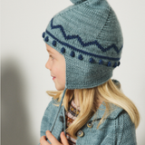 Misha And Puff - Zig Zag Pointy Peak Hat Slate