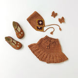 Misha And Puff :: Crochet Headwarmer Rose Gold