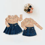 Mipounet :: Ona Cargo Mini Skirt Blue