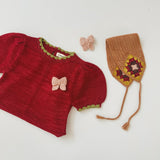 Misha And Puff :: Crochet Headwarmer Rose Gold