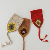 Misha And Puff :: Crochet Headwarmer Red Flame