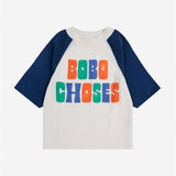 Bobo Choses :: Multicolor Bobo Choses Ranglan T-Shirt