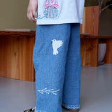 Sissel Mini - Oda Mini Pants Denim