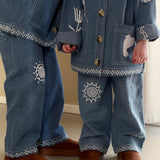 Sissel Mini - Oda Mini Pants Denim