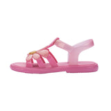 [Pre-Order] Mini Melissa - Hip Bloomy Kids Pink/Glitter Pink
