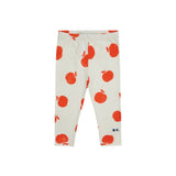 [Pre-Order] Bobo Choses - Baby Poma All Over Ecru Leggings