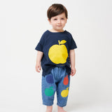 [Pre-Order] Bobo Choses - Baby Poma Navy T-shirt