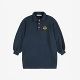 [Pre-Order]  Bobo Choses :: Clover Polo Sweatshirt Dress